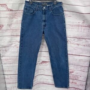 Levi's SilverTab Relaxed Fit Blue Denim Jeans Men's Size 33x34‎ Y2K
